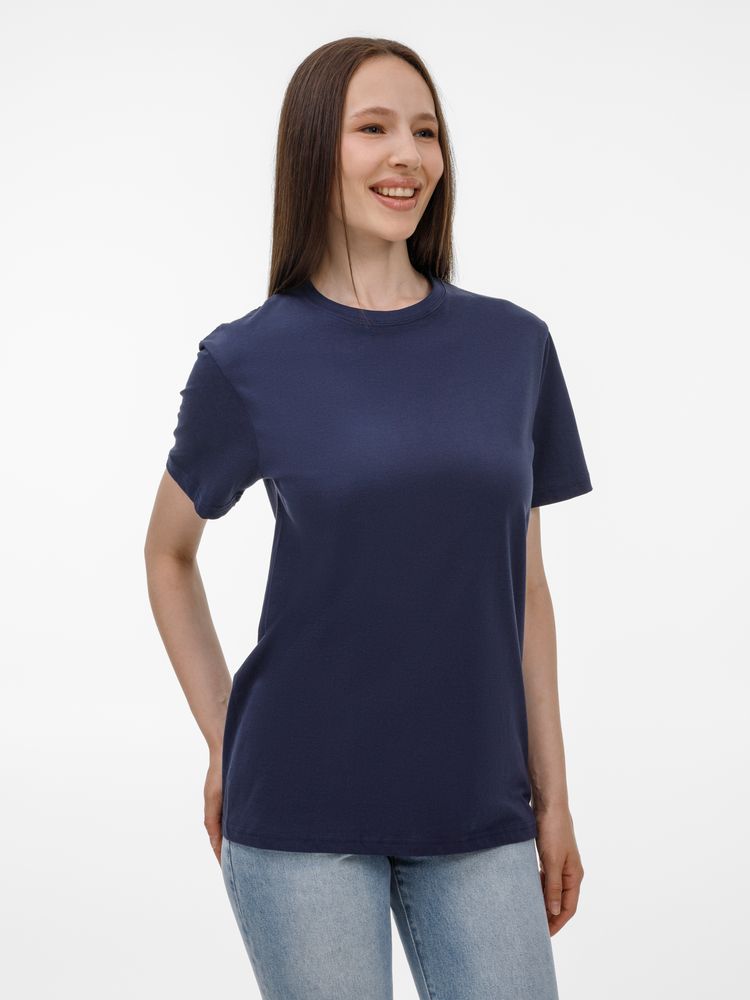 Футболка унисекс T-Bolka 180, темно-синяя — изображение 13