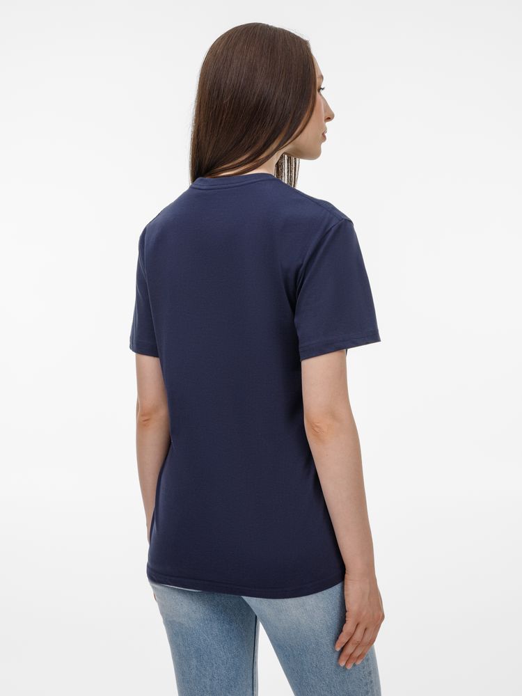 Футболка унисекс T-Bolka 180, темно-синяя — изображение 14