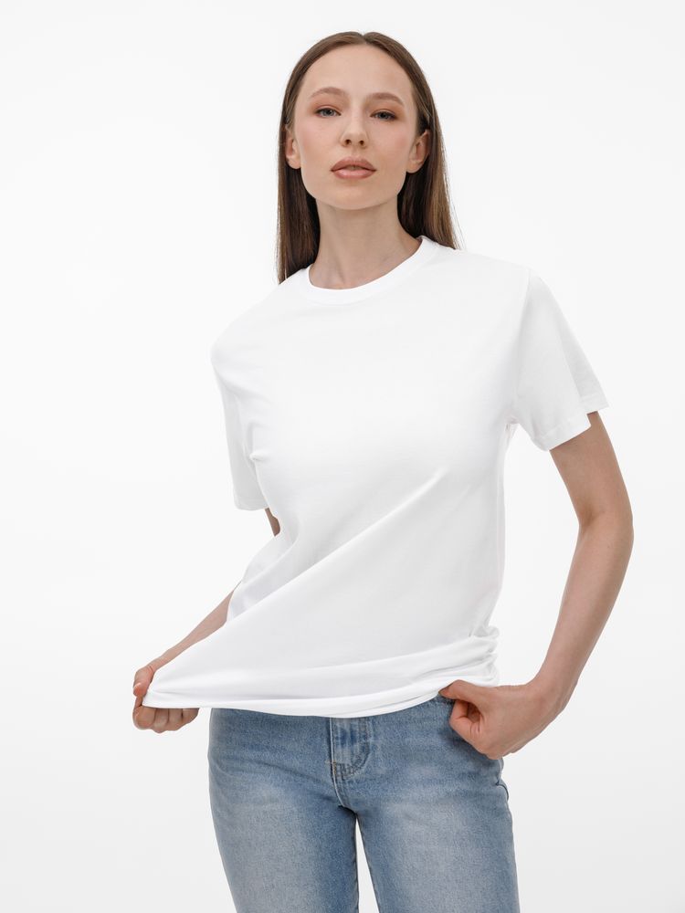 Футболка унисекс T-Bolka 180, белая — изображение 14