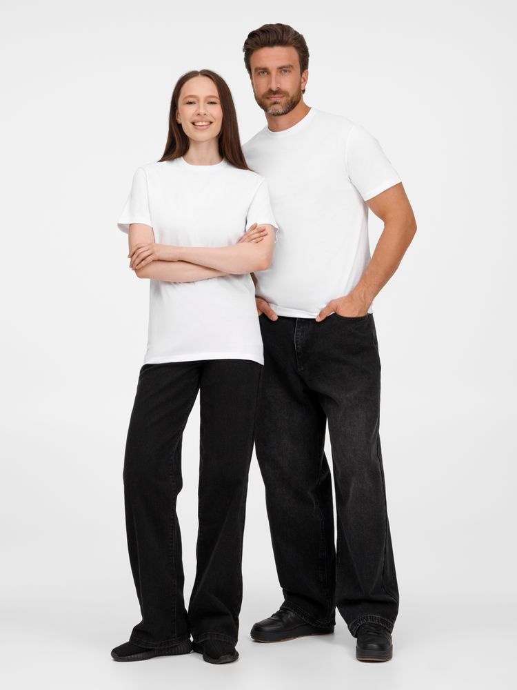 Футболка унисекс T-Bolka 180, белая — изображение 17