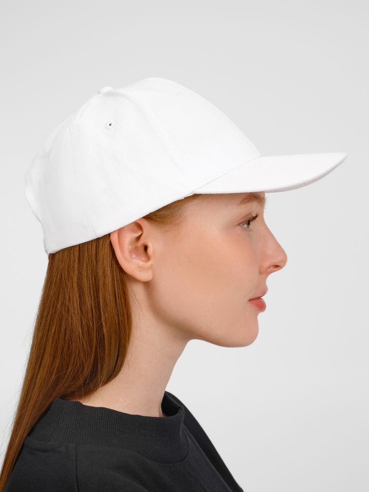 Бейсболка Apollo, белая — изображение 9