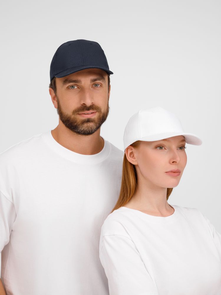 Бейсболка Apollo, темно-синяя — изображение 10