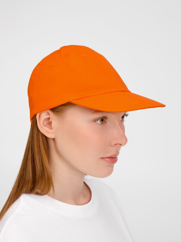 Бейсболка Apollo, оранжевая — изображение 9