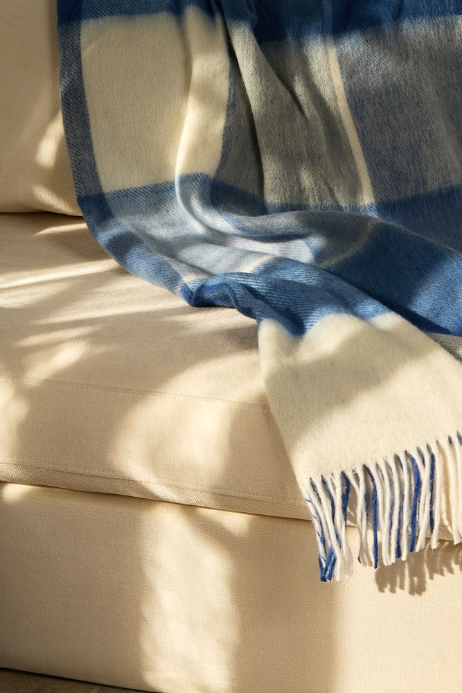 Плед Edinburgh, голубой — изображение 7