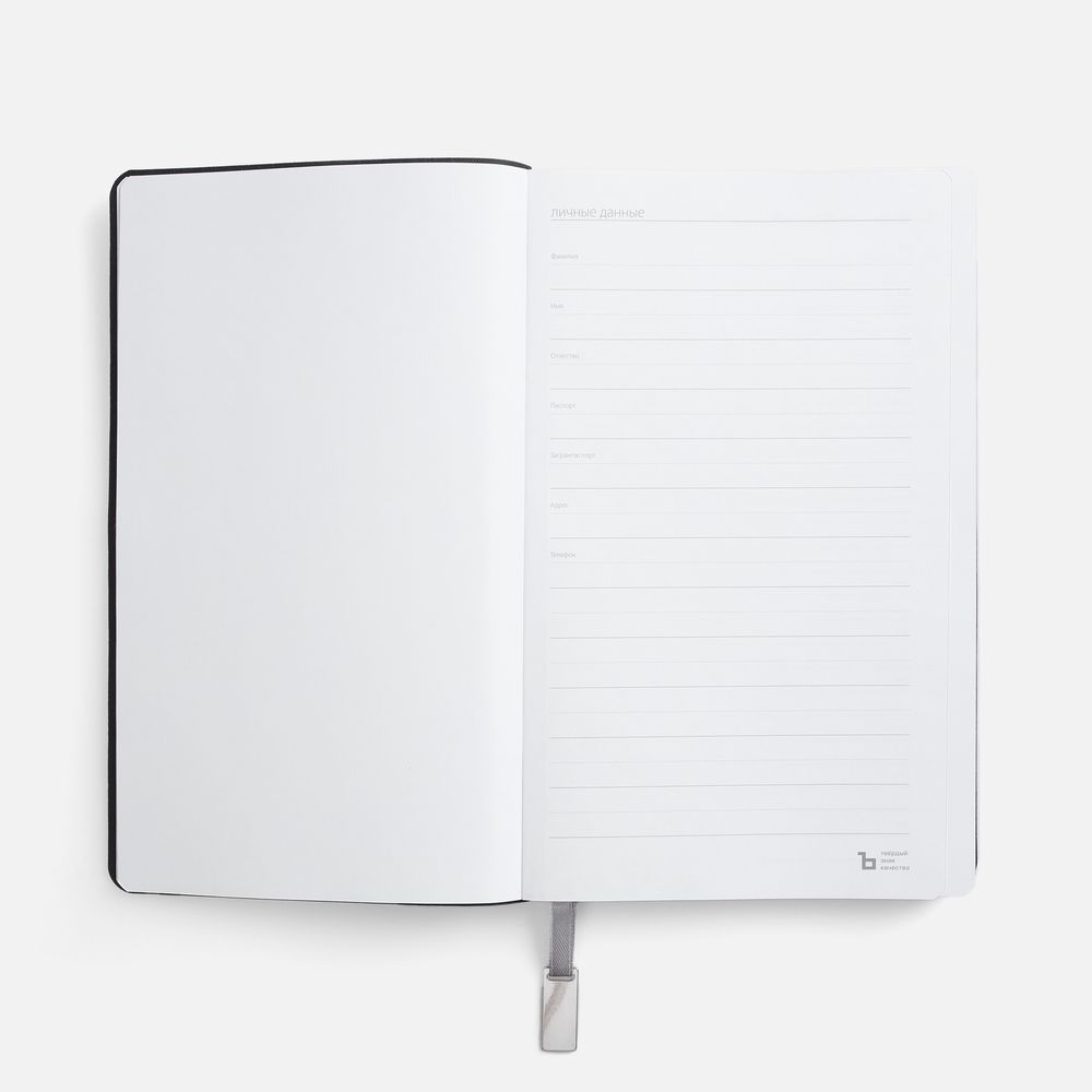 Ежедневник Petrus, недатированный, голубой — изображение 10