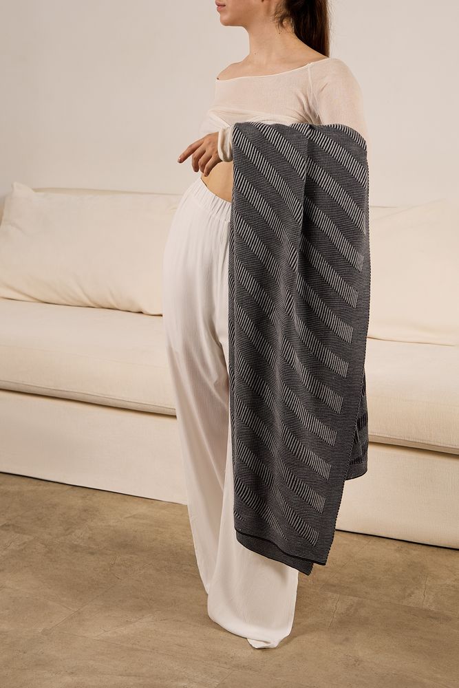 Плед Locus Solus, серый — изображение 7