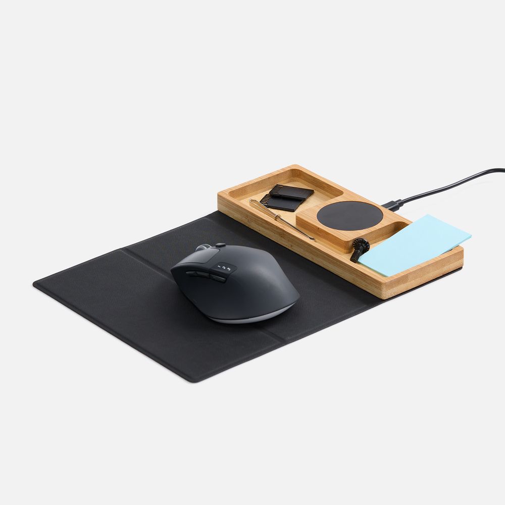 Складной коврик для мышки с беспроводной зарядкой Midstream ver.2 — изображение 3