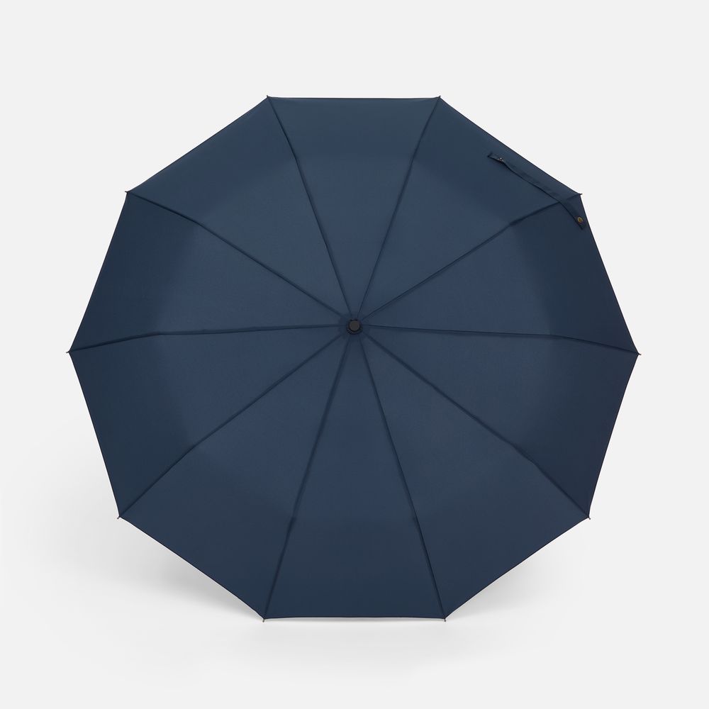 Зонт складной Cloudburst в подарочной упаковке, темно-синий — изображение 3
