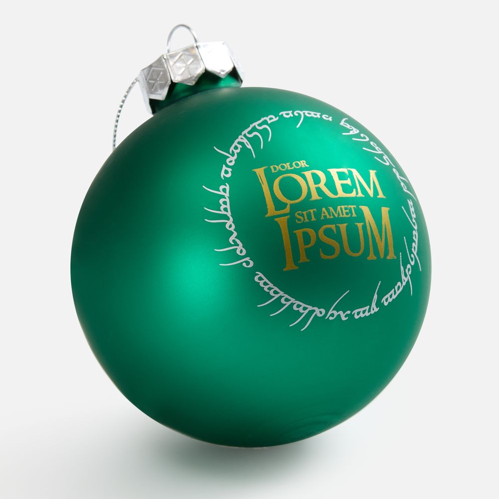 Елочный шар Finery Matt, 8 см, матовый зеленый — изображение 7