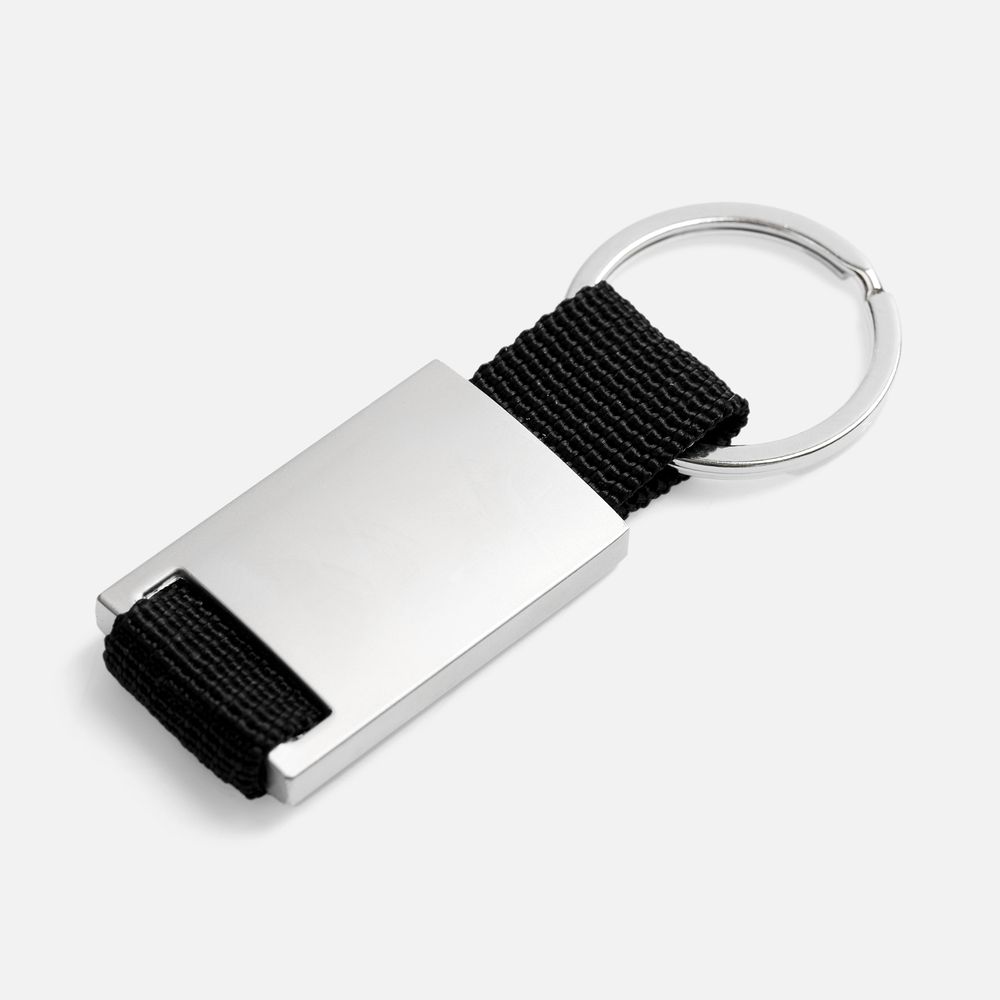 Брелок Inlet с тканевой вставкой, черный — изображение 4