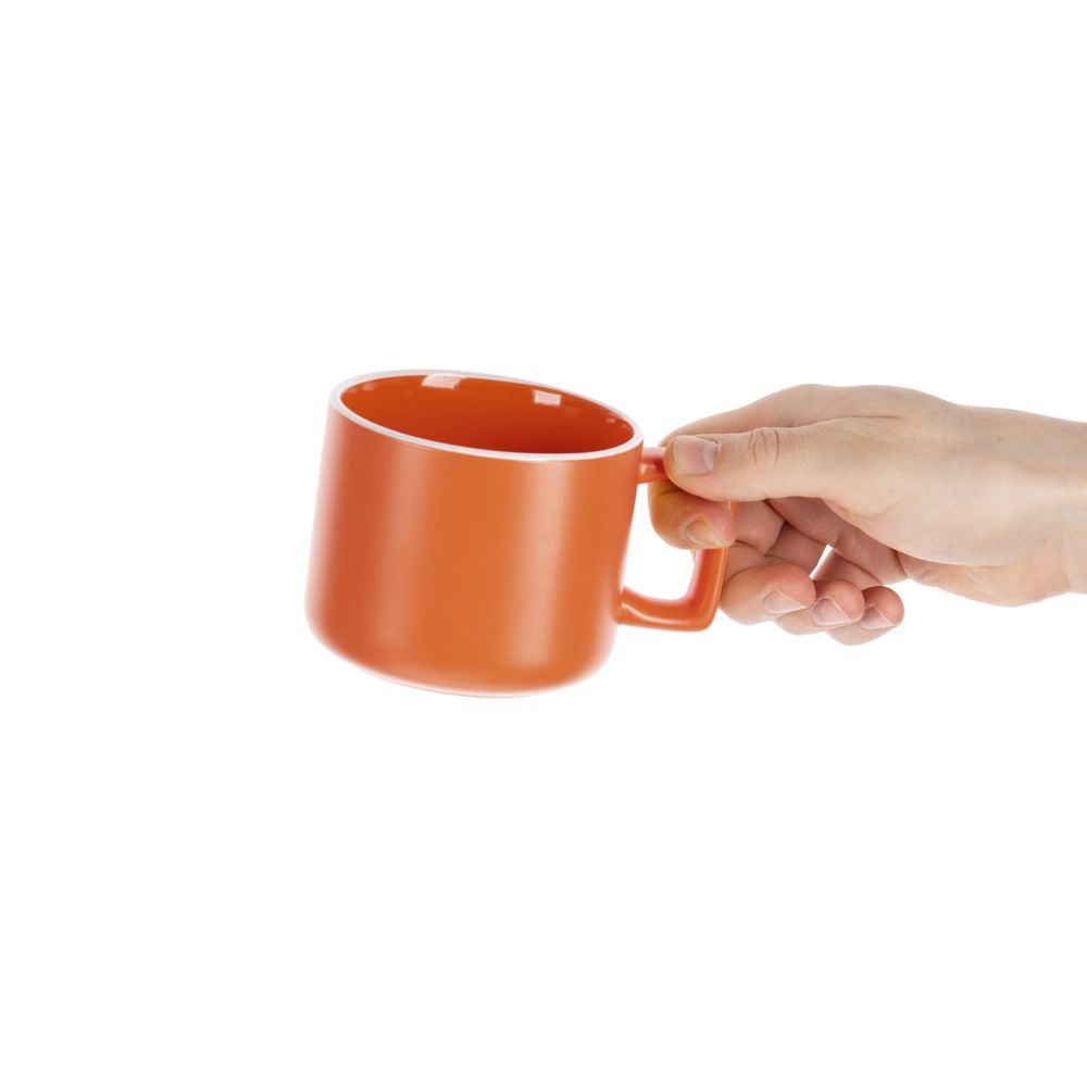 Чашка Fusion, ver.2, оранжевая — изображение 5