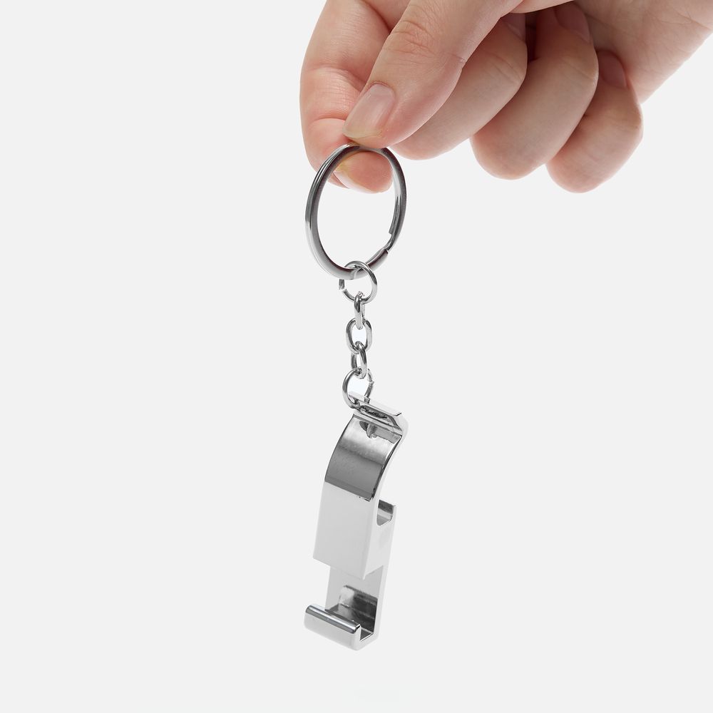 Брелок-подставка с открывалкой Virke, серебристый — изображение 5