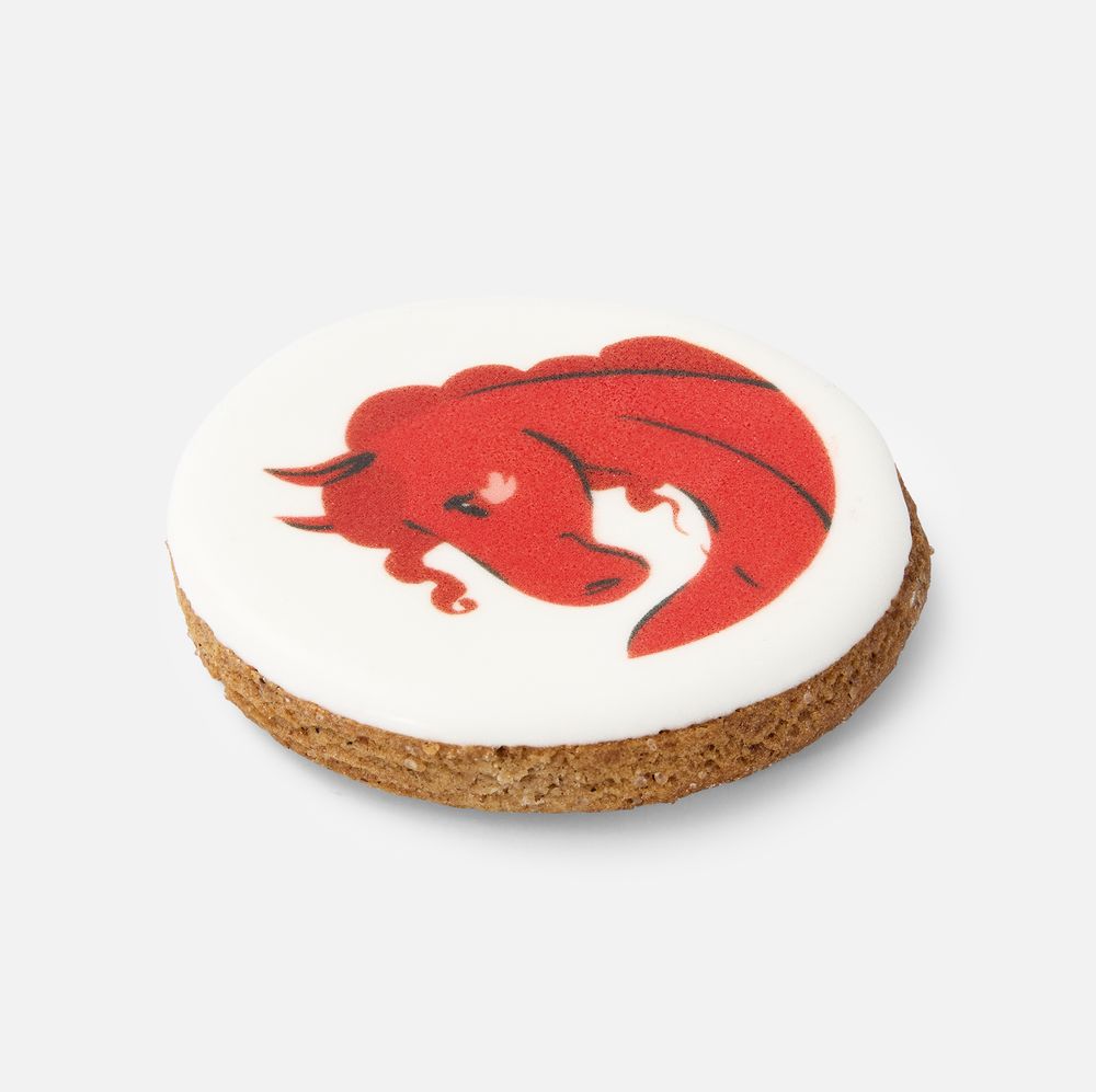 Печенье имбирное «Красный конь» — изображение 3