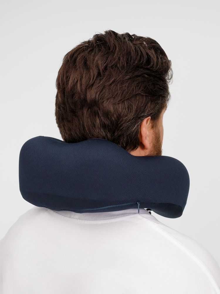 Дорожная подушка Somna, синяя — изображение 12