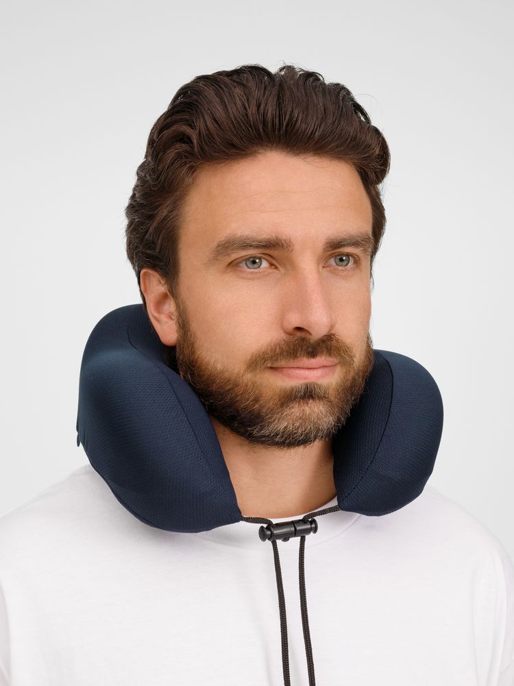 Дорожная подушка Somna, синяя — изображение 10