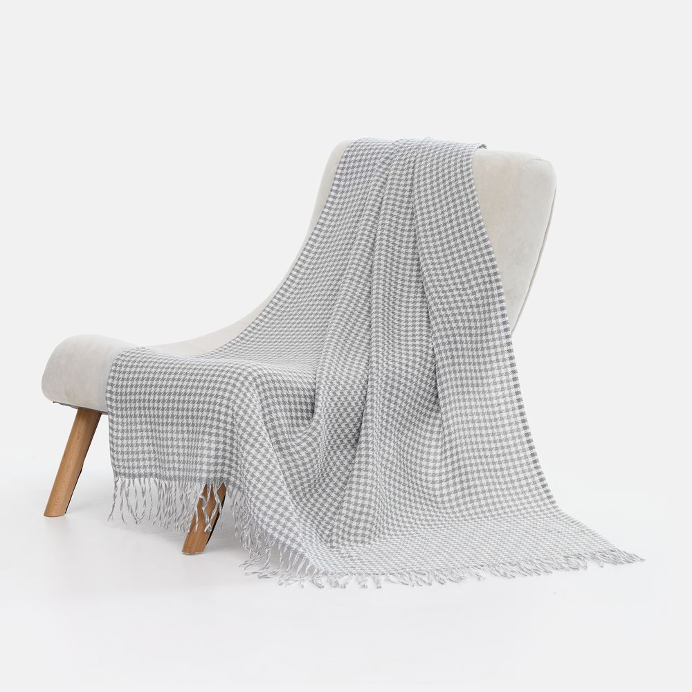 Плед Cambon, светло-серый — изображение 6