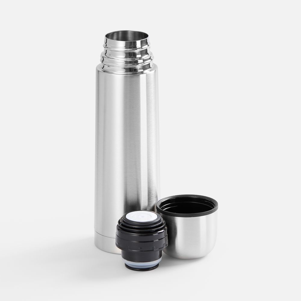 Термос Plain 500, ver.2, серебристый — изображение 4