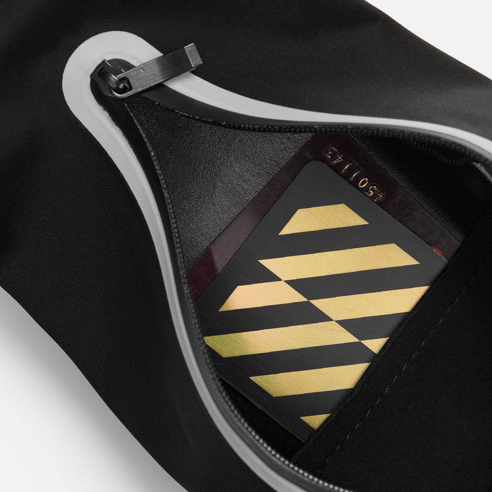 Спортивная поясная сумка Springa, черная — изображение 4