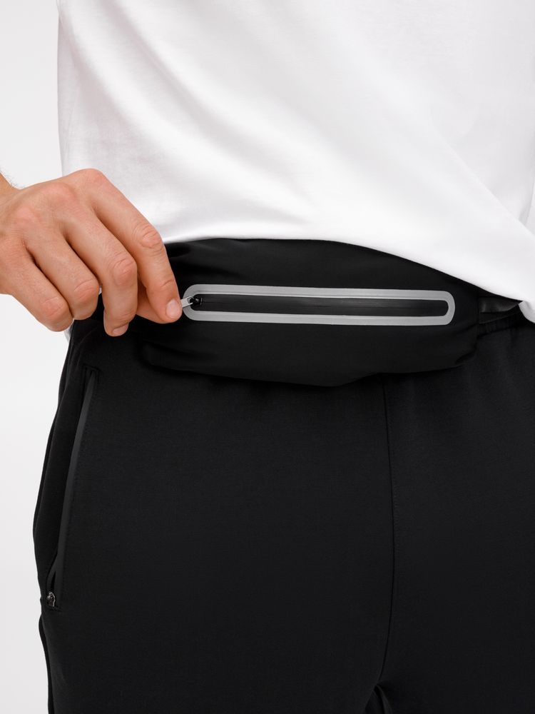 Спортивная поясная сумка Springa, черная — изображение 8