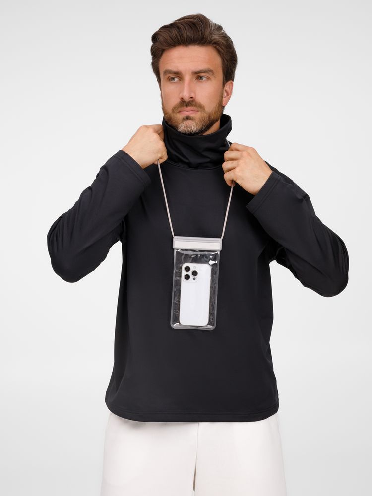 Водонепроницаемый чехол для телефона Aqualock, серый — изображение 9