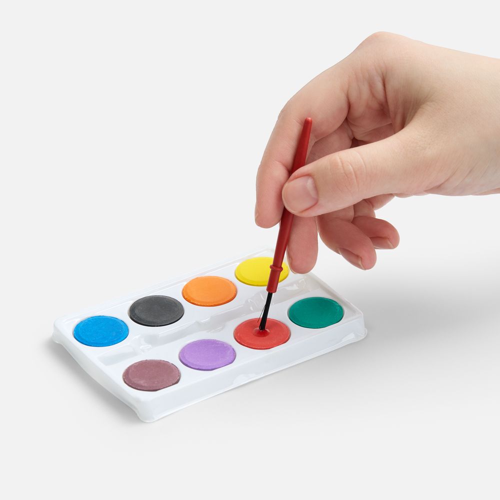 Краски Artmony, 8 цветов с кисточкой — изображение 3