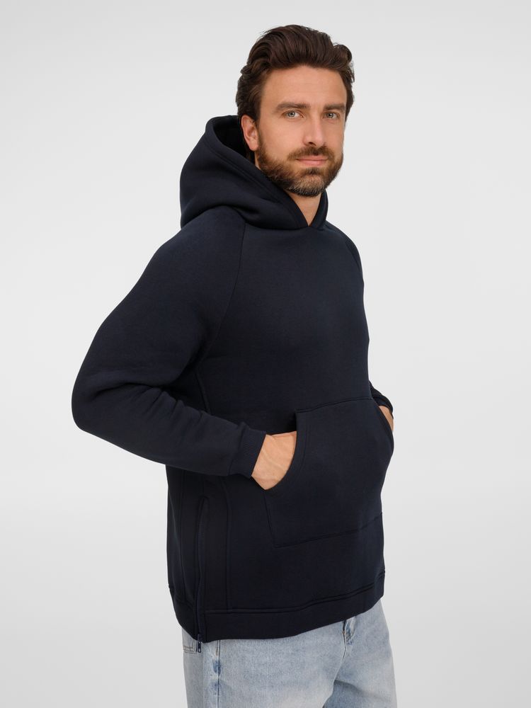 Худи унисекс оверсайз Easy Street, темно-синее — изображение 7