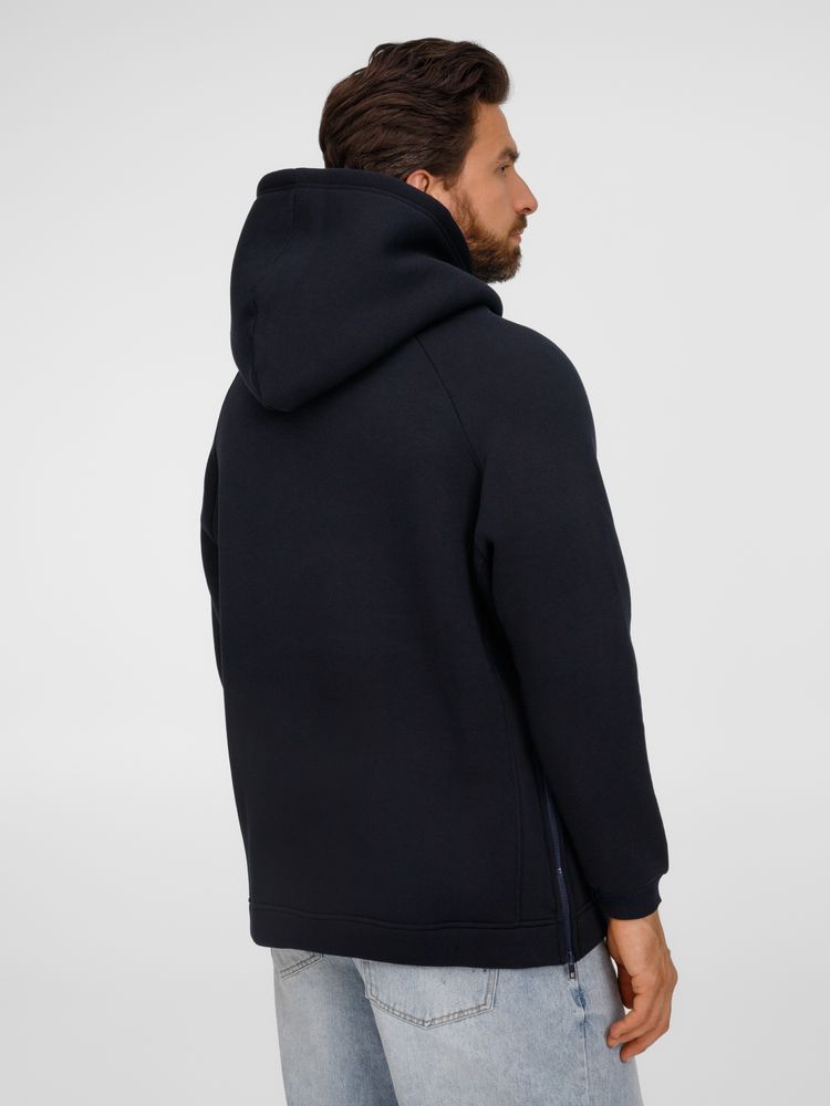 Худи унисекс оверсайз Easy Street, темно-синее — изображение 10