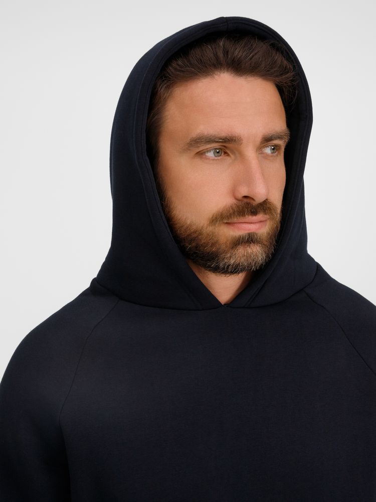 Худи унисекс оверсайз Easy Street, темно-синее — изображение 8