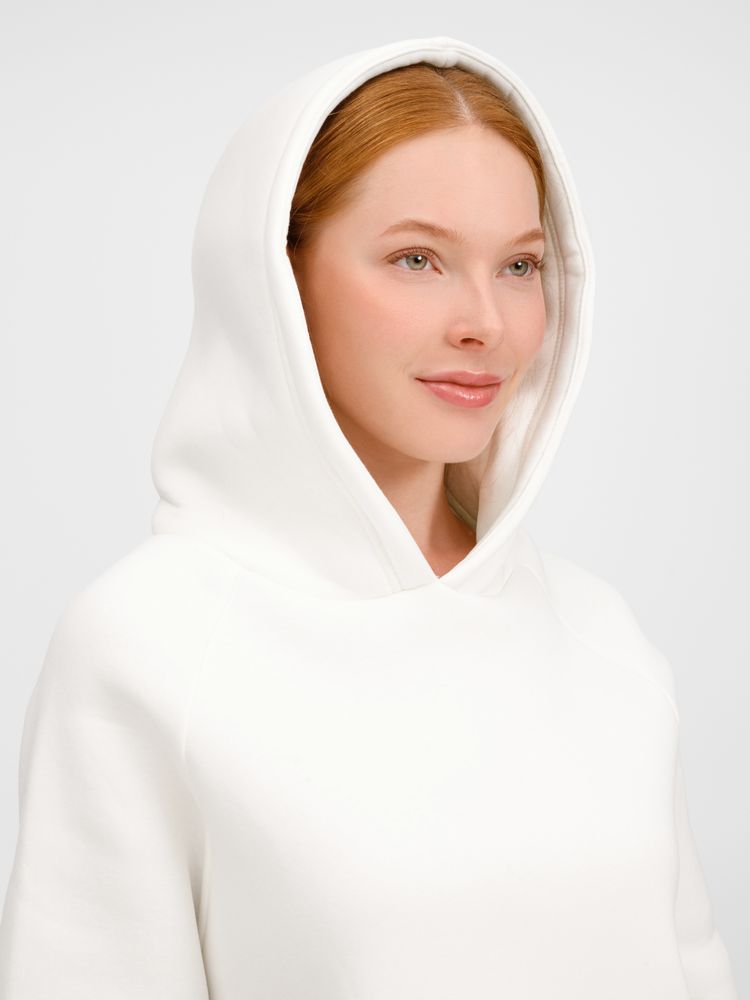 Худи унисекс оверсайз Easy Street, молочно-белое — изображение 15