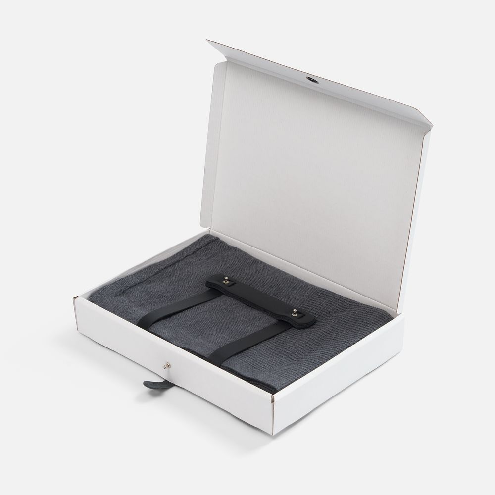 Плед Aviator, темно-серый — изображение 4