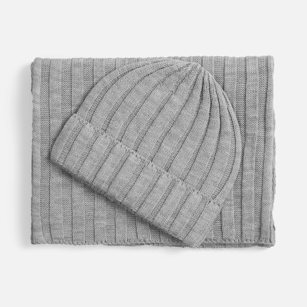 Шапка Metelitsa, серебристо-серый меланж — изображение 4