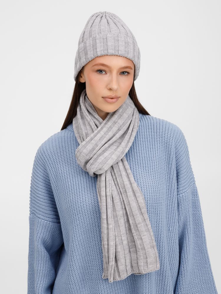 Шапка Metelitsa, серебристо-серый меланж — изображение 7