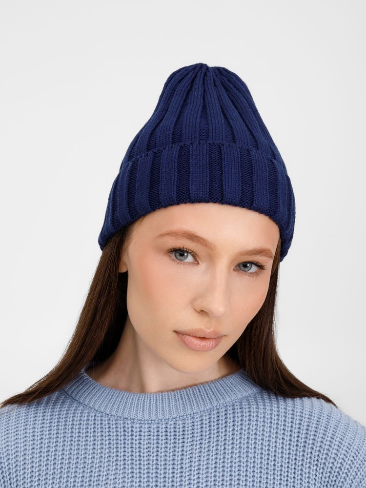 Шапка Metelitsa, темно-синяя (сапфир) — изображение 6