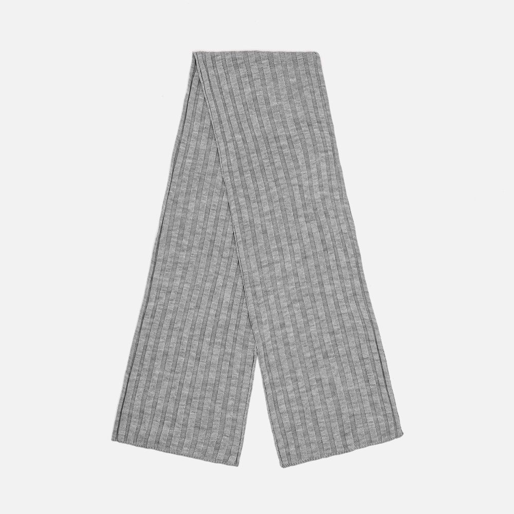 Шарф Metelitsa, серебристо-серый меланж — изображение 3