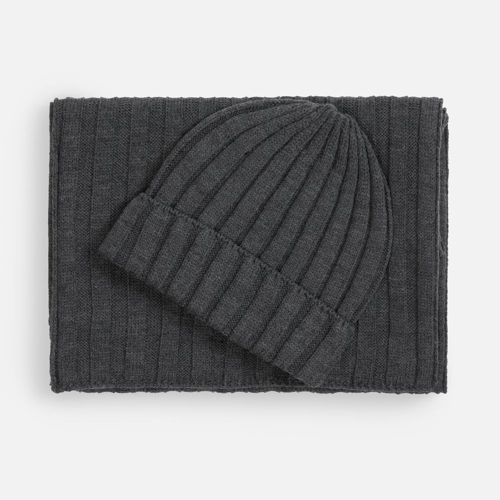 Шарф Metelitsa, темно-серый меланж — изображение 5