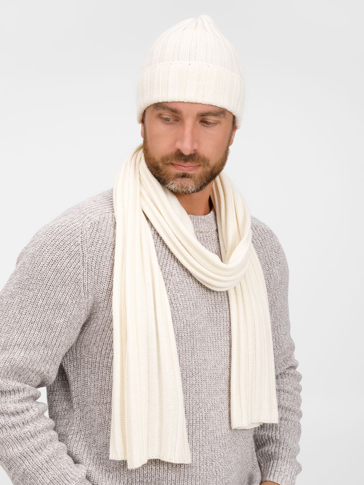 Шарф Metelitsa, белый (молочный) — изображение 8