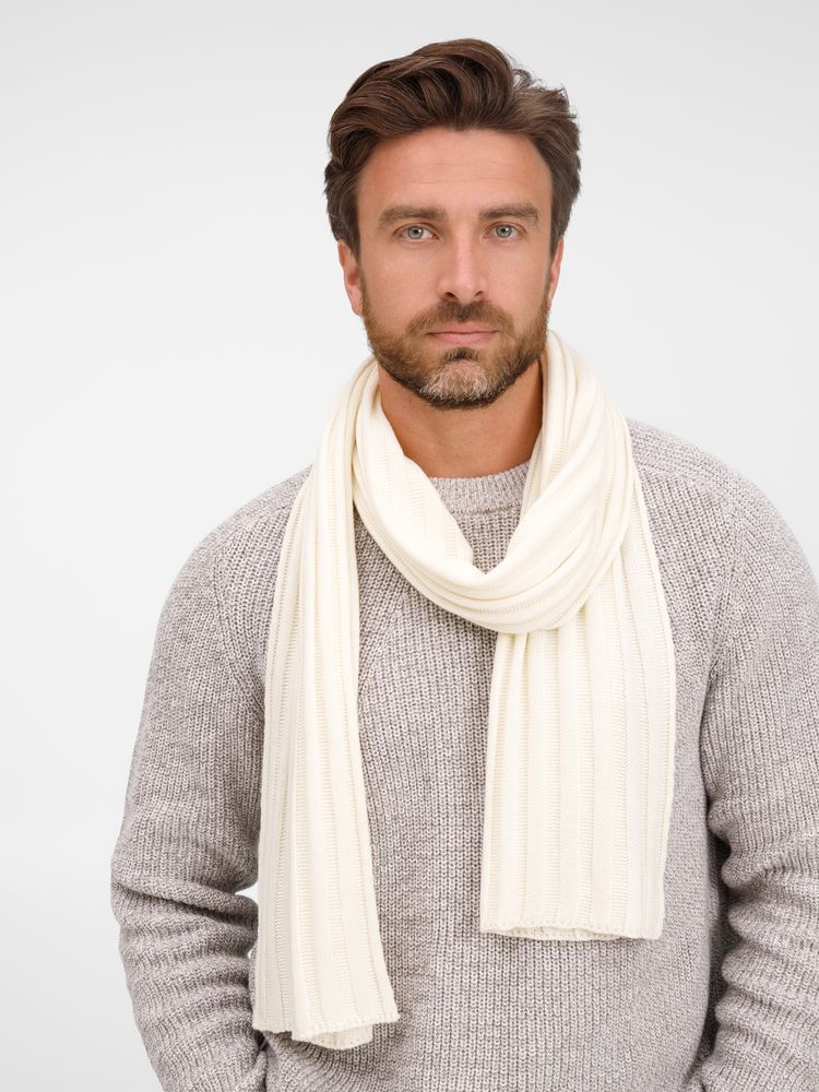 Шарф Metelitsa, белый (молочный) — изображение 7