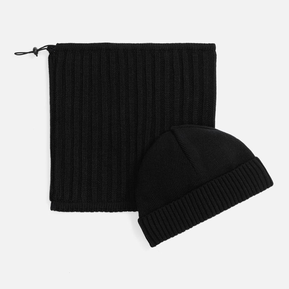 Шапка ComFleece, черная — изображение 4