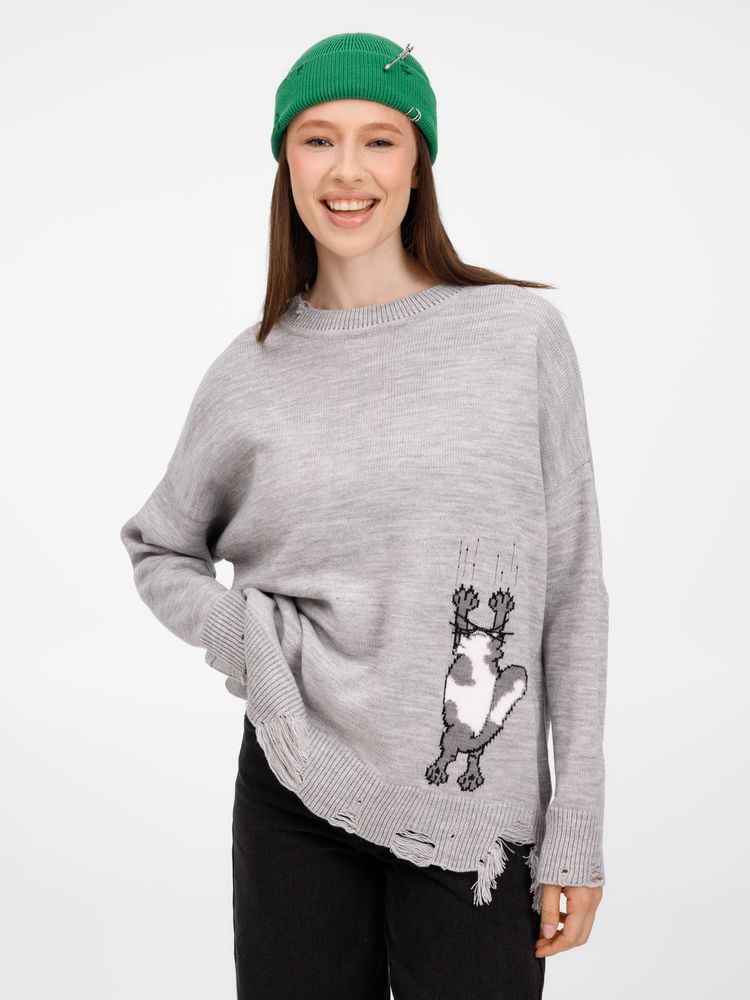 Джемпер Sharpick, серый — изображение 7