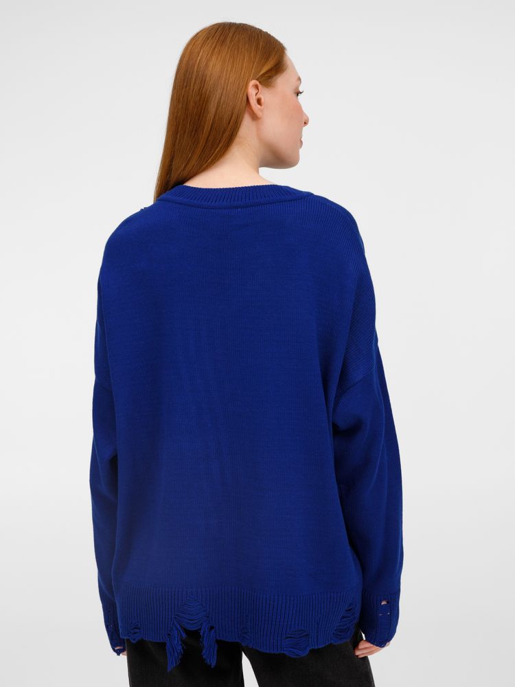 Джемпер Sharpick, темно-синий (кобальт) — изображение 10