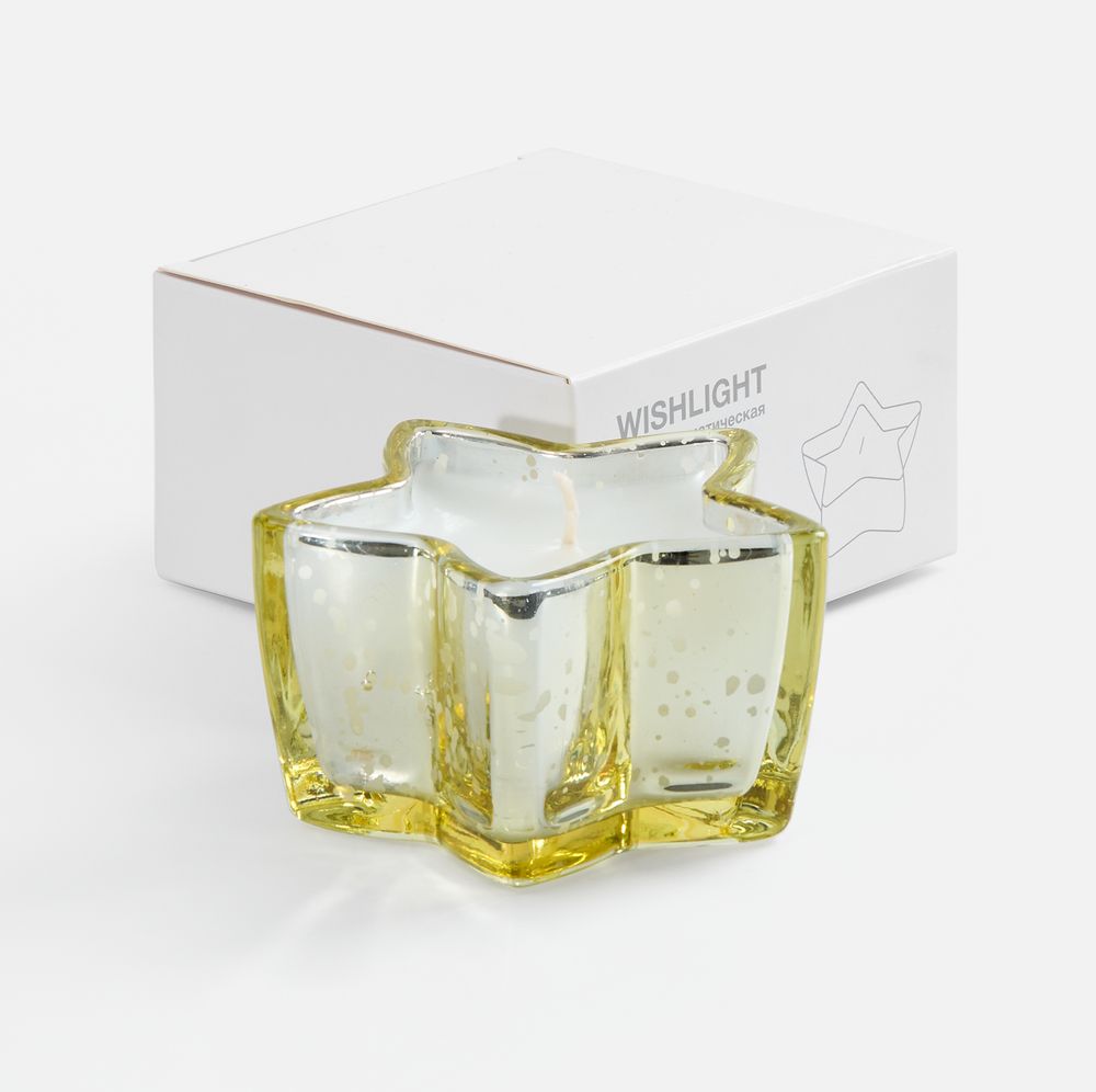 Свеча Wishlight, золотистая — изображение 4