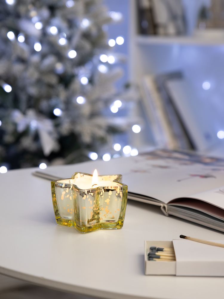 Свеча Wishlight, золотистая — изображение 5