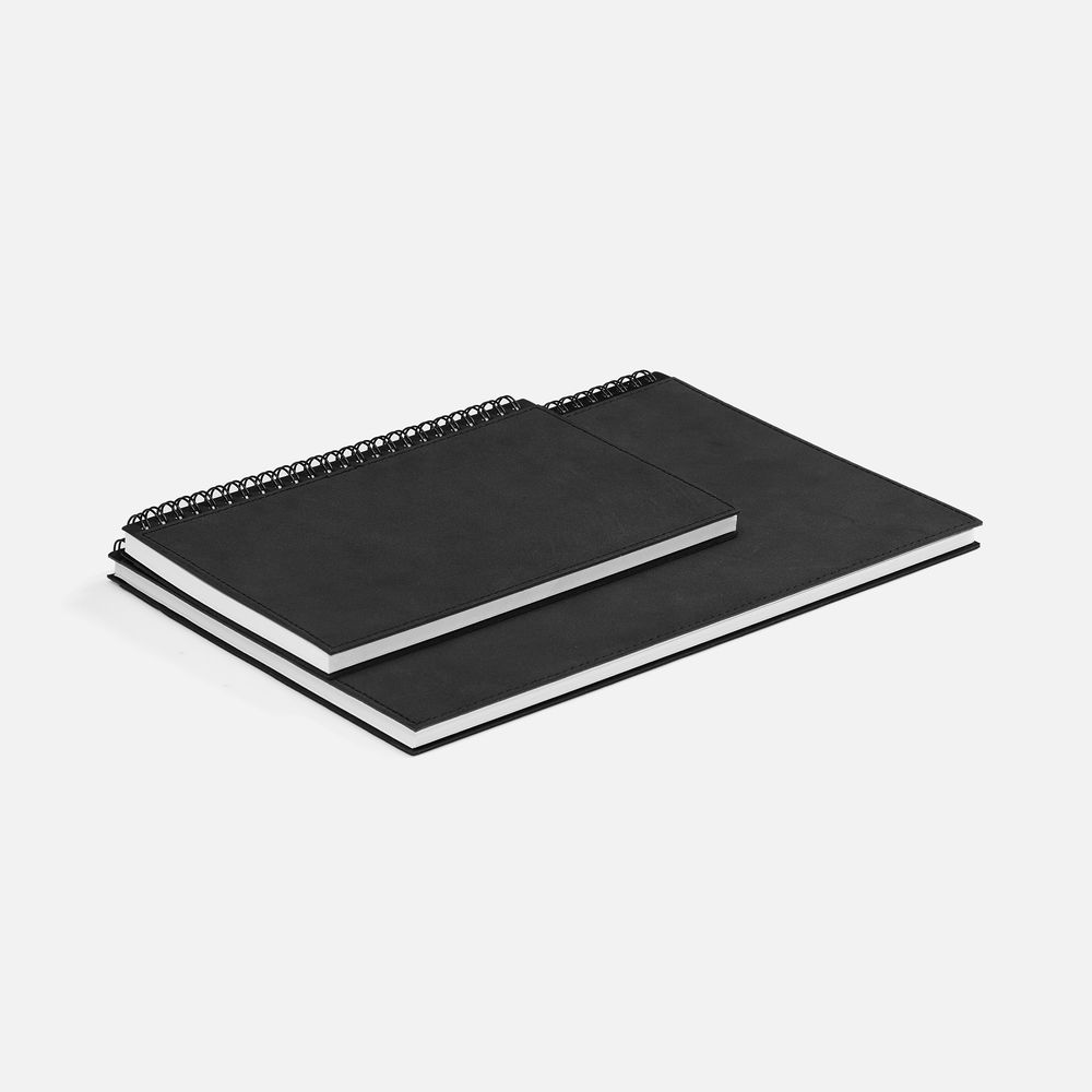 Ежедневник Notera Maxi, недатированный, черный — изображение 9