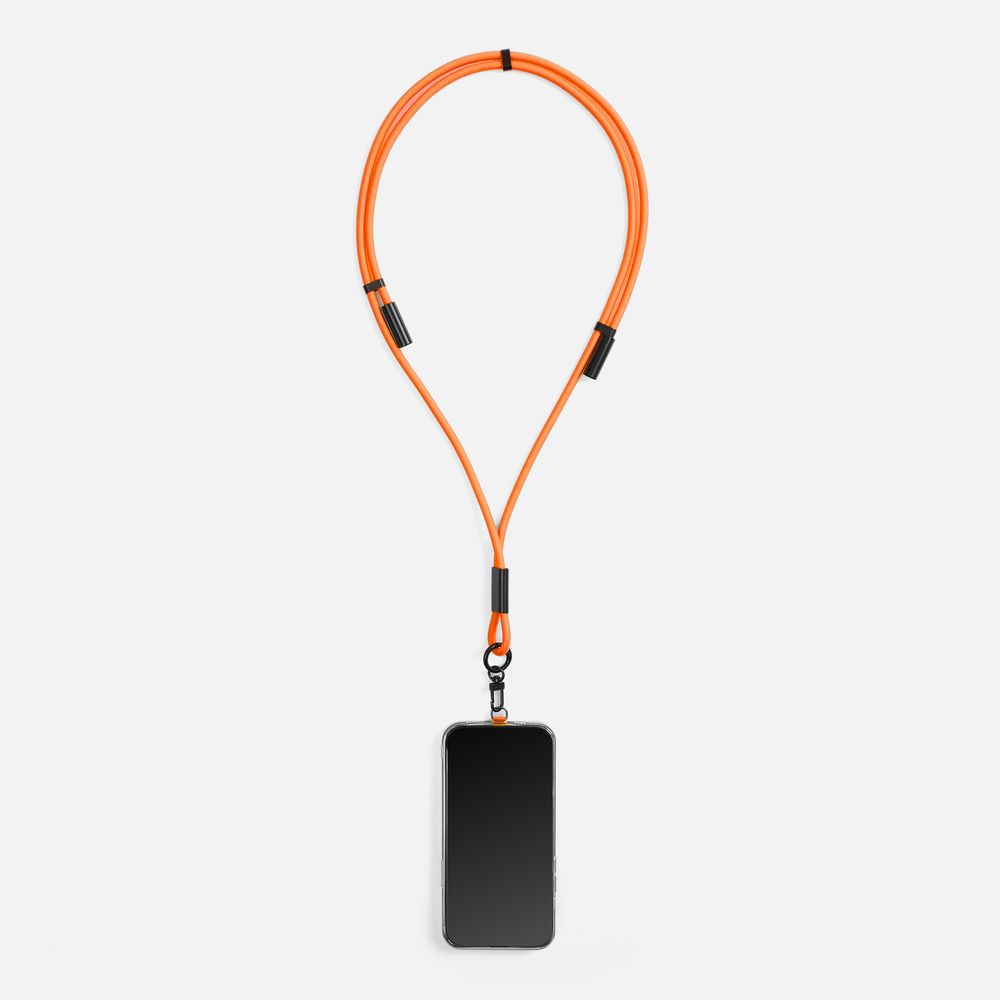 Кабель-ланьярд energyFlex Power Delivery 60 Вт, оранжевый — изображение 3