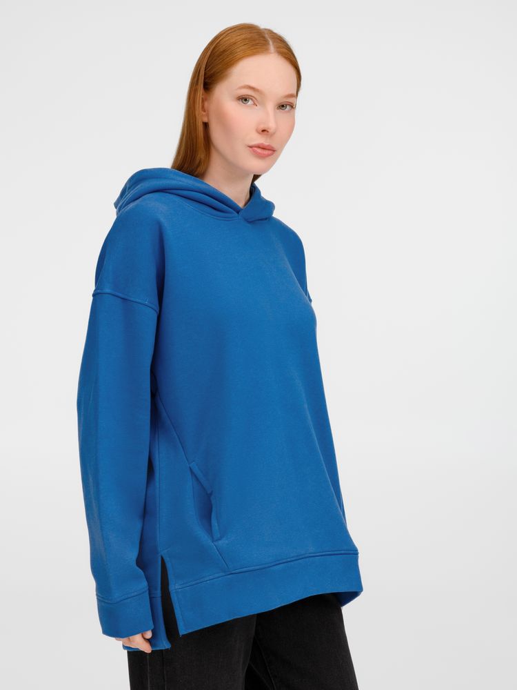 Худи оверсайз унисекс Tolla, синее (джинс) — изображение 8