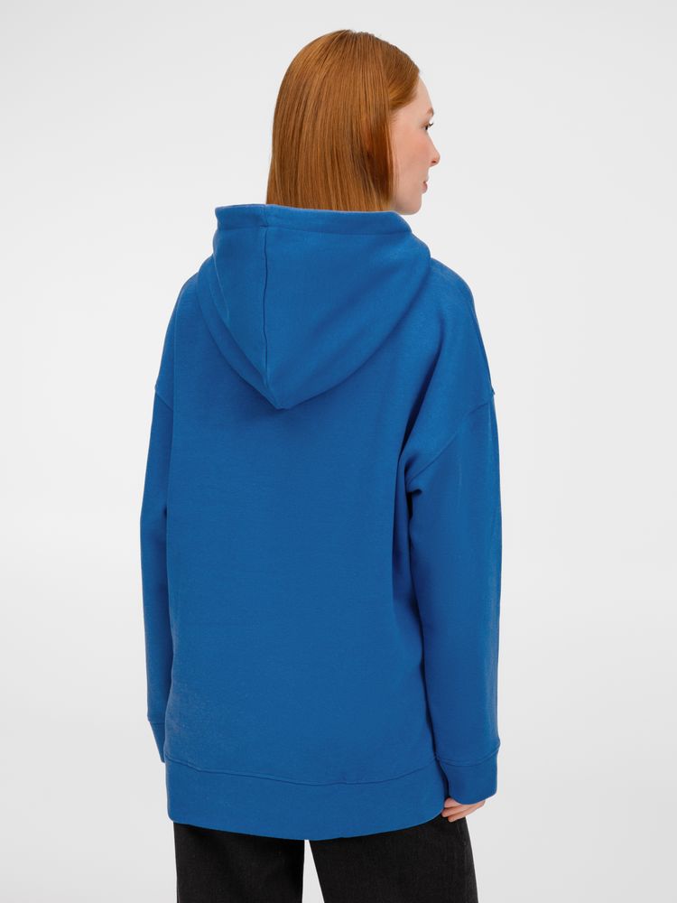 Худи оверсайз унисекс Tolla, синее (джинс) — изображение 10