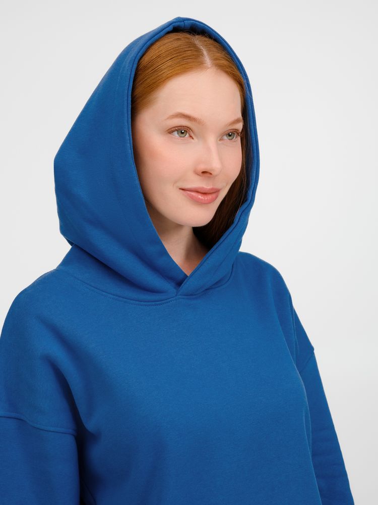 Худи оверсайз унисекс Tolla, синее (джинс) — изображение 9