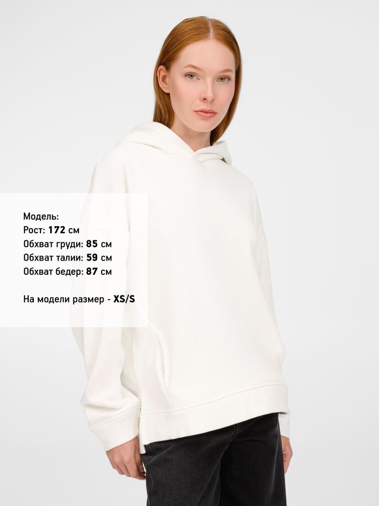 Худи оверсайз унисекс Tolla, молочное — изображение 7