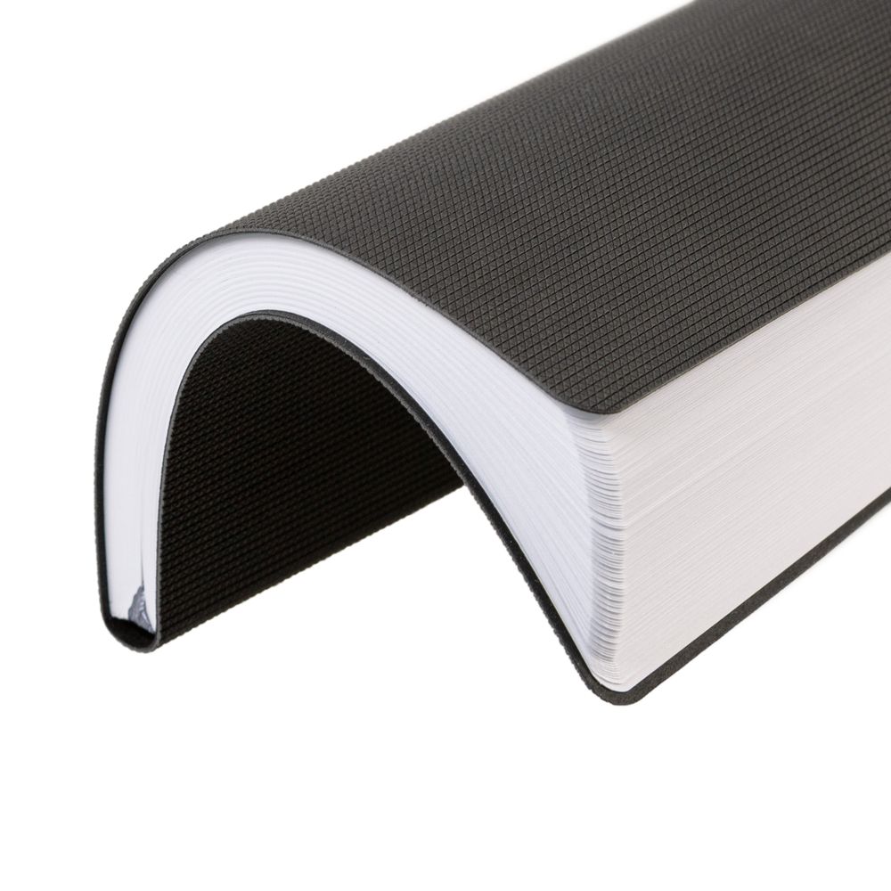 Ежедневник Knit, недатированный, темно-серый — изображение 6