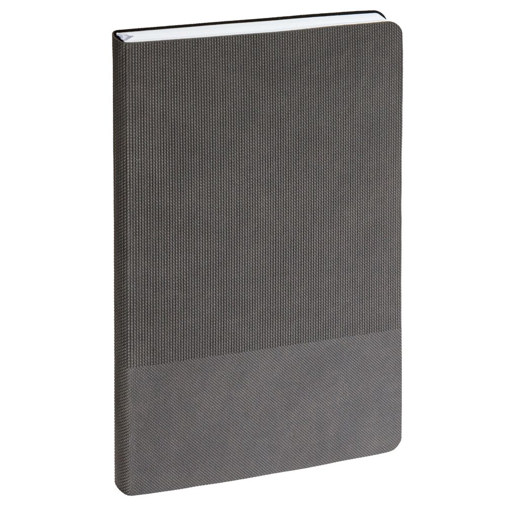 Ежедневник Knit, недатированный, темно-серый — изображение 4